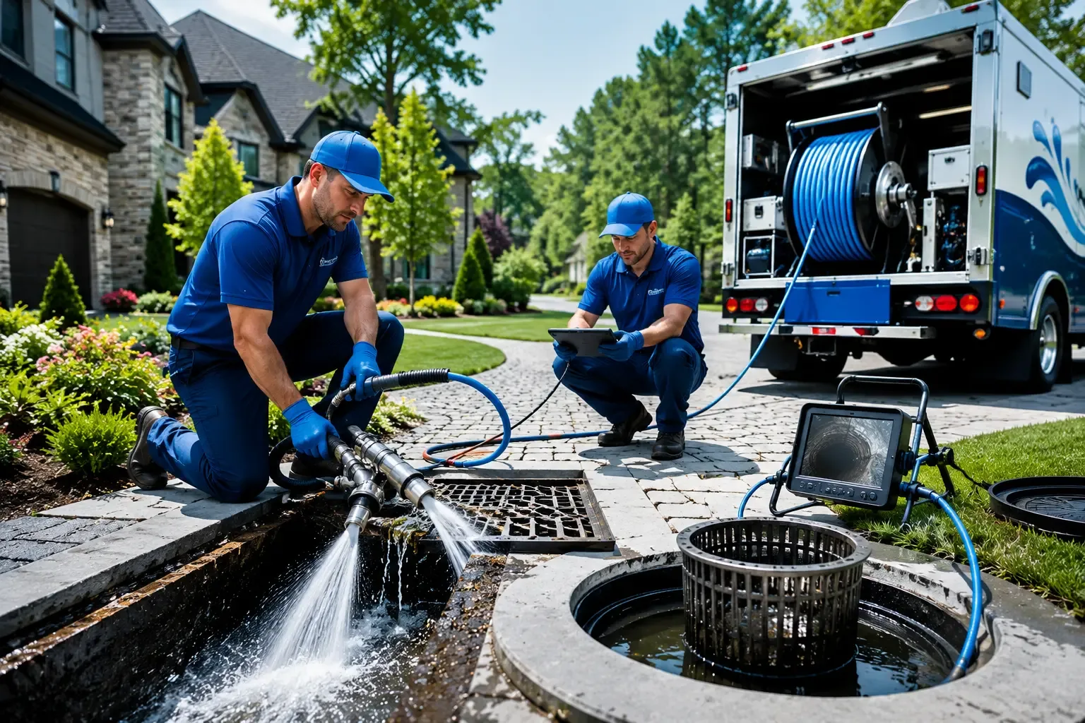 Local outdoor drain cleaning professionals in Bentley, MI